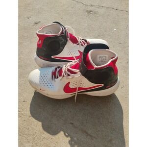 Nike Alpha Huarache Elite 3 Baseball Cleats size 14 Red White‎ Black